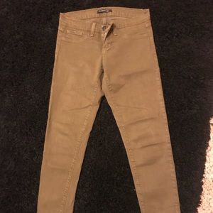 Army olive green skinny jeans flying monkey